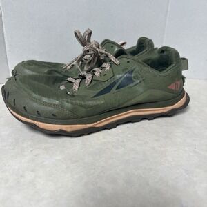 Altra Womens Lone Peak 6 AL0A548E315 Green Running Shoes Sneakers Size 8